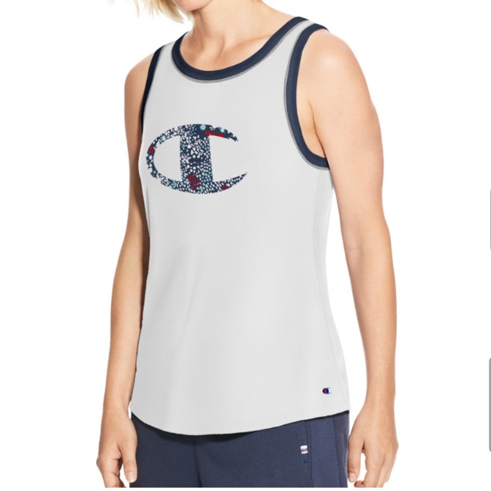Champion Crew Neck Sleeveless Tank Top
